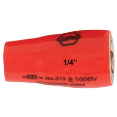INSULATED SOCKET 1/4 DRIVE 7.0MM - Americas Industrial Supply