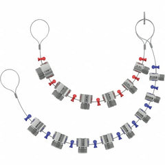 Value Collection - Screw Pitch Gages Threads per Inch Range: 3-3/8 - 85 Pitch Range (mm): 0.35-2.50 - Americas Industrial Supply