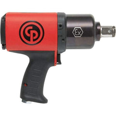 Chicago Pneumatic - 1" Drive, 5,100 RPM, 1,290 Ft/Lb Torque Impact Wrench - Pistol Grip Handle, 38 CFM, 90 psi, 3/8" NPT Inlet - Americas Industrial Supply