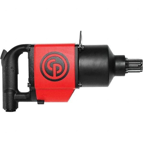 Chicago Pneumatic - #5 Spline Drive, 2,800 RPM, 5,900 Ft/Lb Torque Impact Wrench - D-Handle, 84.5 CFM, 90 psi, 1/2" NPT Inlet - Americas Industrial Supply