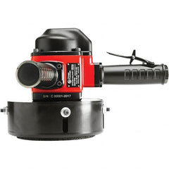 Chicago Pneumatic - 6" Wheel Diam, 6,000 RPM, Pneumatic Angle & Disc Grinder - 5/8-11 Spindle, 70 CFM, Side Exhaust - Americas Industrial Supply