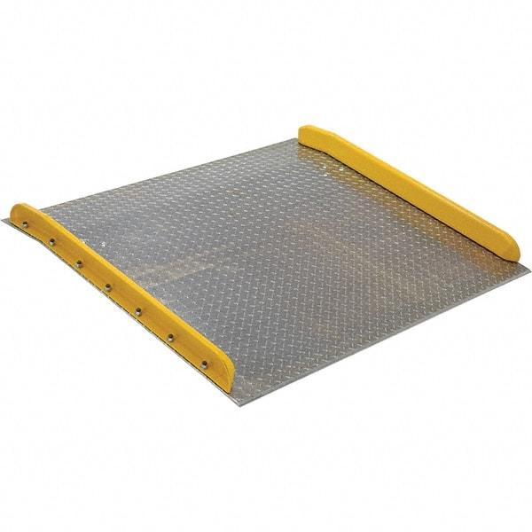 Vestil - Aluminum Dock Plate - 48" Long x 54" Wide x 7" High - Americas Industrial Supply