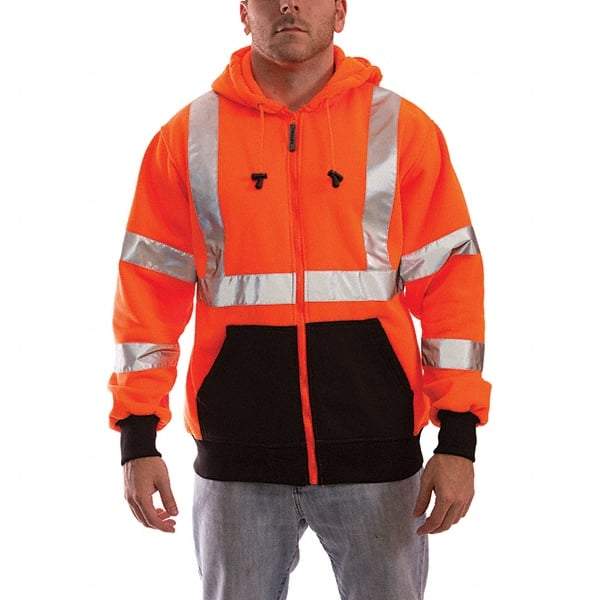 Tingley - Size 3XL Jacket - High Visbility Orange, Polyester, Zipper Closure, 56 to 58" Chest - Americas Industrial Supply