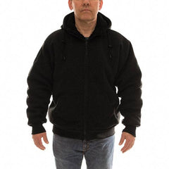 Tingley - Size S Jacket - Black, Polyester & Cotton, Zipper Closure, 36 to 38" Chest - Americas Industrial Supply