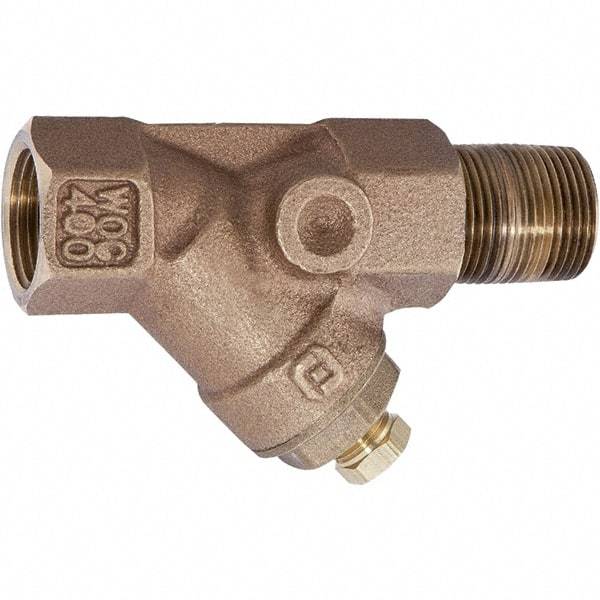 Watts - 1" Fit, Strainer - Brass - Americas Industrial Supply