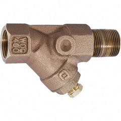 Watts - 1-1/4" Fit, Strainer - Brass - Americas Industrial Supply
