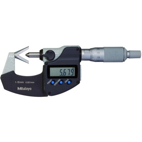 .05-.6 V-ANVIL MIC 3FL CARB FACE - Americas Industrial Supply