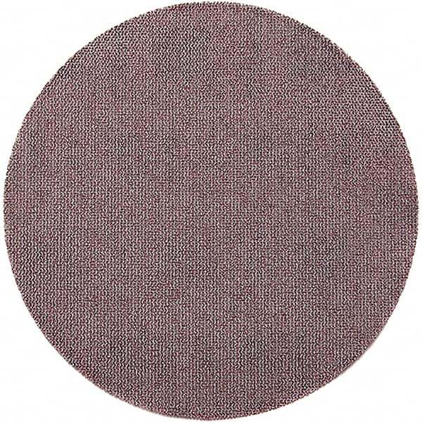 Mirka - 6" Diam, 220 Grit, Aluminum Oxide Hook & Loop Disc - Nonwoven, Mesh Backing, - Americas Industrial Supply