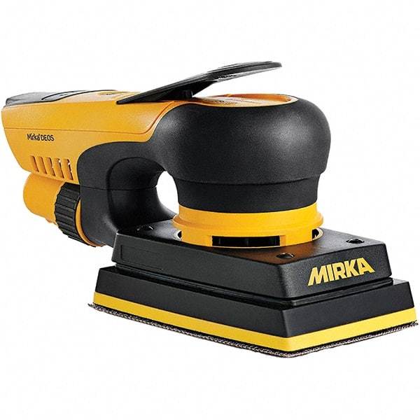 Mirka - 5,000 to 10,000 OPM, Electric Orbital Sander - Rectangular, Orbital Sander, 5 Amps - Americas Industrial Supply