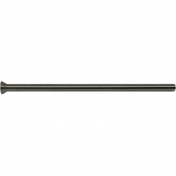 Gibraltar - 0.092" Pin Diam, 0.165" Head Diam x 0.1155" Head Height, 2-1/2" OAL, Conical Pin - High Speed Steel - Americas Industrial Supply