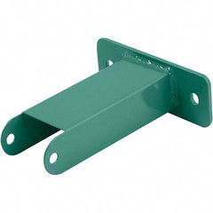 Steel King - 4" Wide, 1 High, Open Shelving Accessory/Component - Steel, Galvanized Finish, 8" Long, Use with Pallet Racks - Americas Industrial Supply
