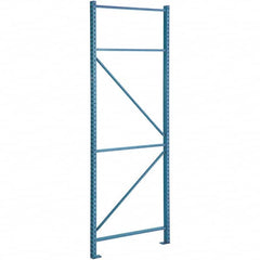 Steel King - 22,780 Lb Capacity Heavy-Duty Framing Upright - 1-7/8" Wide x 144" High x 42" Deep, Blue - Americas Industrial Supply