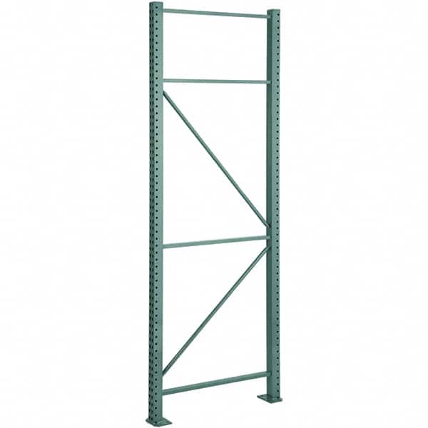Steel King - 41,430 Lb Capacity Heavy-Duty Framing Upright - 3" Wide x 192" High x 48" Deep, Green - Americas Industrial Supply