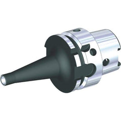 Kennametal - HSK63A Taper Shank 8.5mm Hole End Mill Holder/Adapter - 13mm Nose Diam, 134mm Projection, Through Coolant - Exact Industrial Supply
