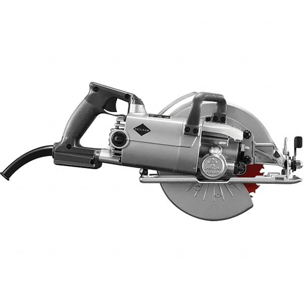 Skilsaw - 15 Amps, 8-1/4" Blade Diam, 4,700 RPM, Electric Circular Saw - 120 Volts, 8' Cord Length, 7/8" Arbor Hole, Left Blade - Americas Industrial Supply