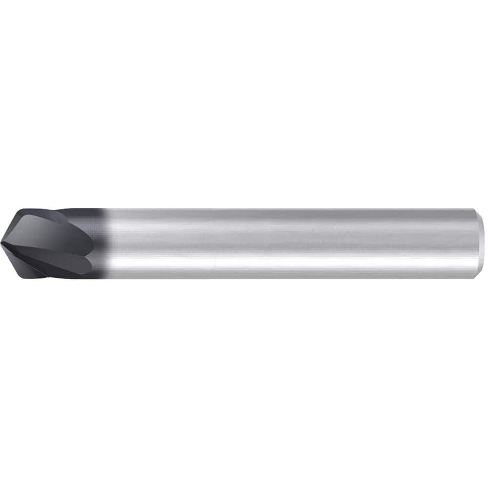 Emuge - Barrel Cutter End Mills; End Type: Circle Segment Taper-Form B ; Material: Solid Carbide ; Taper Angle Per Side: 70.00 ; Small End Diameter (mm): 2.00 ; Shank Diameter (mm): 10.0000 ; Length of Cut (mm): 6.0000 - Exact Industrial Supply