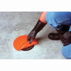 UltraTech - 3-1/2' Long x 35' Wide, Polyurethane/Mesh Drain Seal - 42" Diam, Orange, Use for Spill Response - Americas Industrial Supply