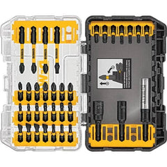 DeWALT - Power & Impact Screwdriver Bit Sets Point Type: Nut Driver; Phillips; Slotted; Torx Drive Size: 0.25 - Americas Industrial Supply