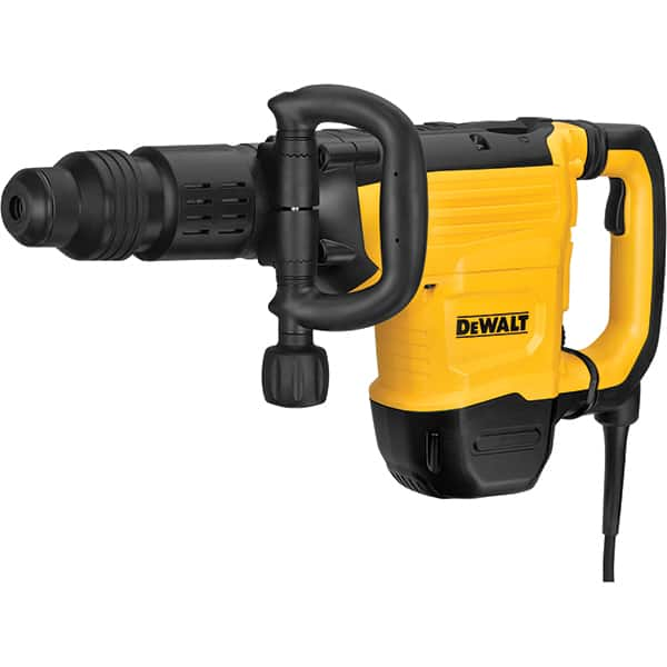 DeWALT - 1,105 to 2,210 BPM, 11.3" Stroke Length, Electric Demolition Hammer - 15 Amps, 1-3/4 NPT - Americas Industrial Supply