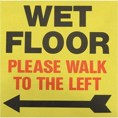 PRO-SAFE - Cone & A Frame Floor Signs Shape: Square Type: Restroom, Janitorial & Housekeeping - Americas Industrial Supply