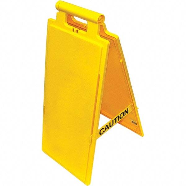 PRO-SAFE - Cone & A Frame Floor Signs Shape: A-Frame Type: Restroom, Janitorial & Housekeeping - Americas Industrial Supply