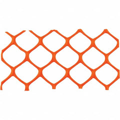 PRO-SAFE - 50' Long x 4' High, Orange Reusable Safety Fence - Americas Industrial Supply