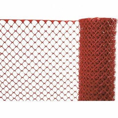 PRO-SAFE - 100' Long x 4' High, Orange Reusable Safety Fence - Americas Industrial Supply