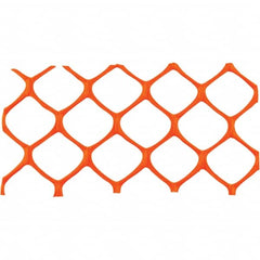 PRO-SAFE - 50' Long x 5' High, Orange Reusable Safety Fence - Americas Industrial Supply