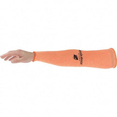 PRO-SAFE - Size Universal, Hi-Viz Orange ATA Cut Resistant Sleeve - 24" Long Sleeve, Cut Resistance Level A4, Elastic Opening at Both Ends - Americas Industrial Supply