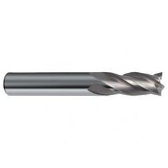 5/8 Dia. x 3-1/2 Overall Length 4-Flute Square End Solid Carbide SE End Mill-Round Shank-Center Cut-Uncoated - Americas Industrial Supply