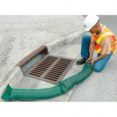 UltraTech - 750' Long" x 11" Wide Gravel Bag - Green Geotextile, For Stormwater - Americas Industrial Supply