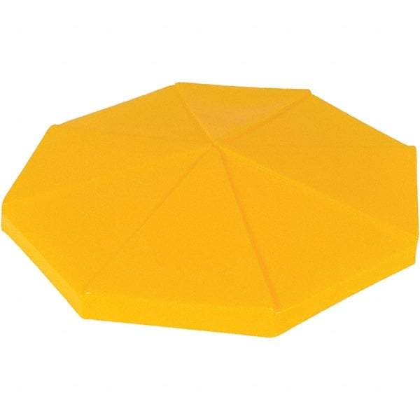 UltraTech - 3-1/2" High x 25" Diam, Polyethylene, Manual Closing Funnel Cover - Americas Industrial Supply