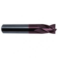 3/32 Dia. x 1-1/2 Overall Length 4-Flute Square End Solid Carbide SE End Mill-Round Shank-Center Cut-Firex - Americas Industrial Supply