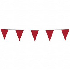 PRO-SAFE - Pennants Color: Red Overall Length (Feet): 100.00 - Americas Industrial Supply