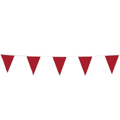 PRO-SAFE - Pennants Color: Red Overall Length (Feet): 105.00 - Americas Industrial Supply