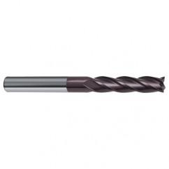 3/4 Dia. x 6 Overall Length 4-Flute Square End Solid Carbide SE End Mill-Round Shank-Center Cut-Firex - Americas Industrial Supply
