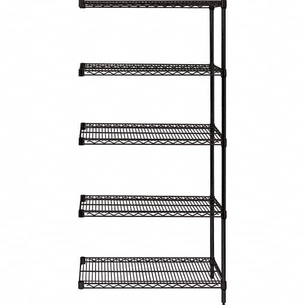 Quantum Storage - 72" Wide, 86 High, Open Shelving Accessory/Component - Use with #1630 Built-In Combination Lock - Americas Industrial Supply