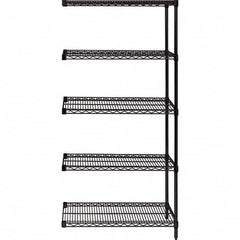 Quantum Storage - 36" Wide, 86 High, Open Shelving Accessory/Component - Use with #1630 Built-In Combination Lock - Americas Industrial Supply