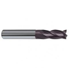 3/8 Dia. x 3 Overall Length 4-Flute Square End Solid Carbide SE End Mill-Round Shank-Center Cut-Firex - Americas Industrial Supply