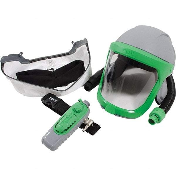 RPB - Size Universal, Adjustable Ratchet Suspension SAR System - Hard Hat Headgear, Face Shield (Anti-Fog), Use for Painting - Americas Industrial Supply