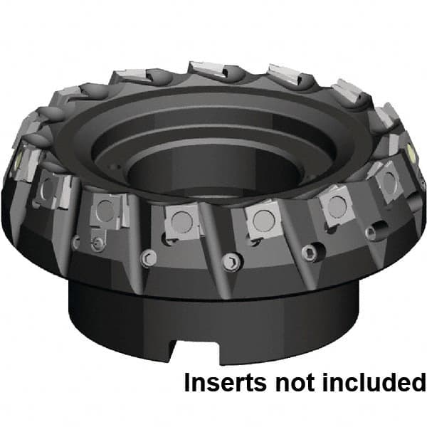 Kennametal - 125mm Cut Diam, 40mm Arbor Hole, 6.5mm Max Depth of Cut, 20° Indexable Chamfer & Angle Face Mill - 12 Inserts, SPHX 15T6... Insert, Right Hand Cut, 12 Flutes, Through Coolant, Series Fix-Perfect - Americas Industrial Supply