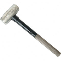 American Hammer - 2 Lb Aluminum Nonsparking Nonmarring Hammer - Exact Industrial Supply