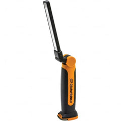 GearWrench - 3.7 Volts, 500 Lumens, Cordless Work Light - Black & Orange, 3 hr on High Setting, 6 hr on Low Setting Run Time - Americas Industrial Supply