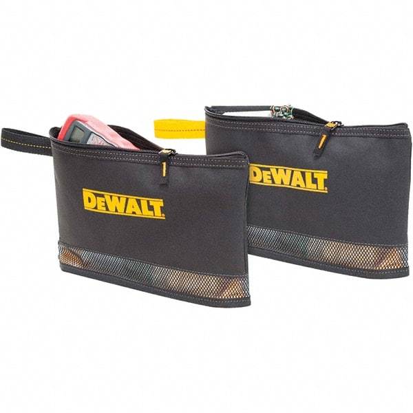 CLC - 6 Pocket Black & Yellow Polyester Tool Bag - 23-3/4" Wide x 9" Deep x 15" High - Americas Industrial Supply