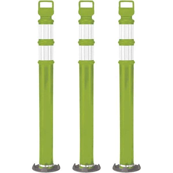 PRO-SAFE - Traffic Barrels, Delineators & Posts Type: Delineator Post Material: Polyethylene - Americas Industrial Supply