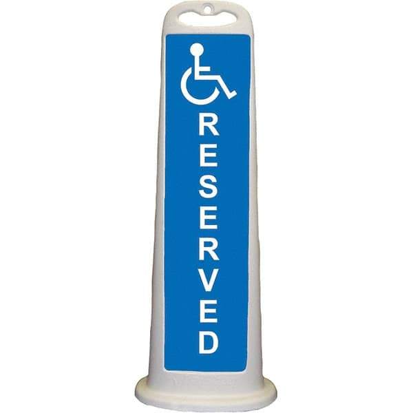 PRO-SAFE - Traffic Barrels, Delineators & Posts Type: Vertical Panel Material: Polyethylene - Americas Industrial Supply