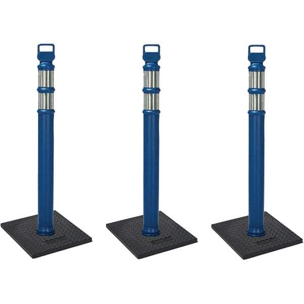 PRO-SAFE - Traffic Barrels, Delineators & Posts Type: Delineator Post Material: Polyethylene - Americas Industrial Supply