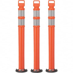 PRO-SAFE - Traffic Barrels, Delineators & Posts Type: Delineator Post Material: Polyethylene - Americas Industrial Supply