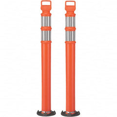 PRO-SAFE - Traffic Barrels, Delineators & Posts Type: Delineator Post Material: Polyethylene - Americas Industrial Supply