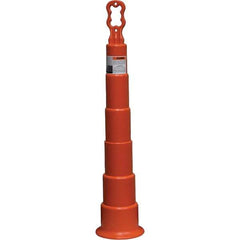 PRO-SAFE - Traffic Barrels, Delineators & Posts Type: Channelizer Cone Material: Polyethylene - Americas Industrial Supply